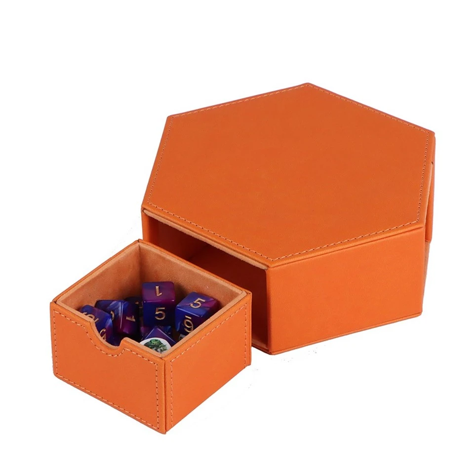 Hexagon Dice Holder Box